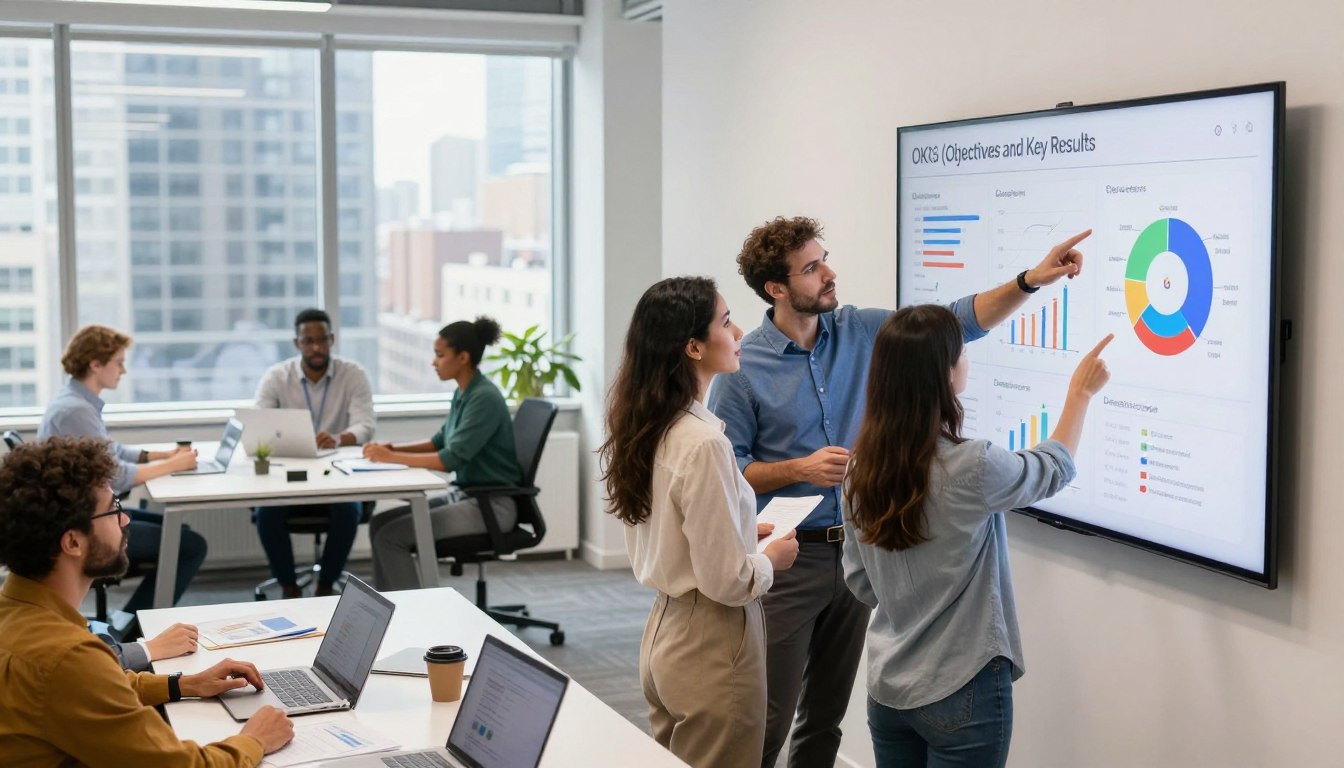 Gestão de OKRs no Google