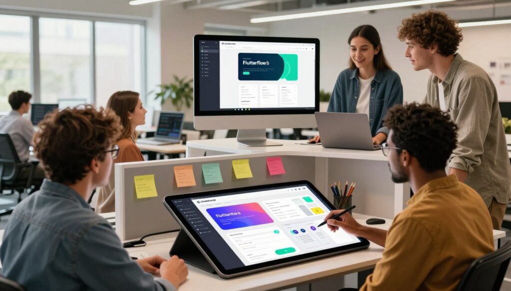 práticas UI/UX FlutterFlow